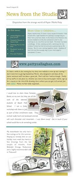 Patty Callaghan Newsletter August 2022