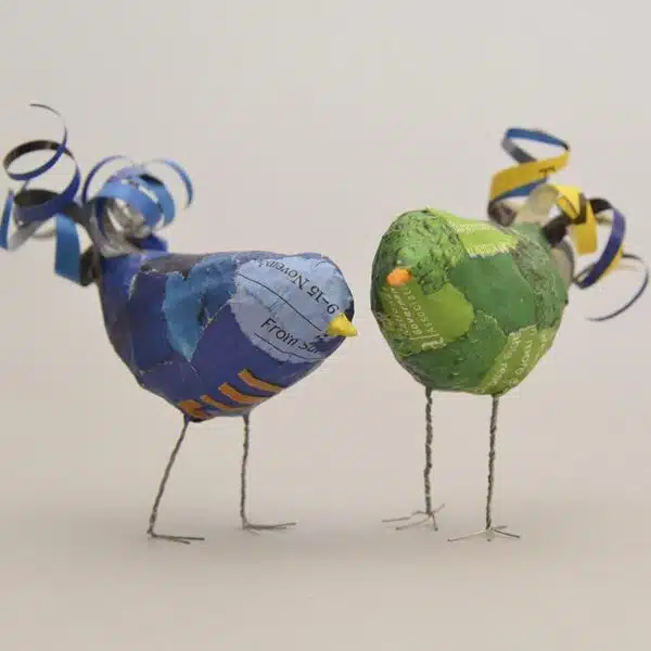 Patty Callaghan - Papier Mache Tiny Birdies