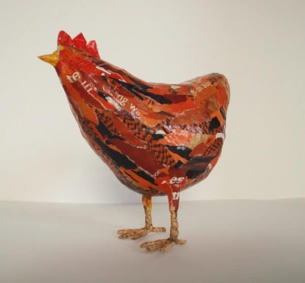 Patty Callaghan - Papier Mache Chicken