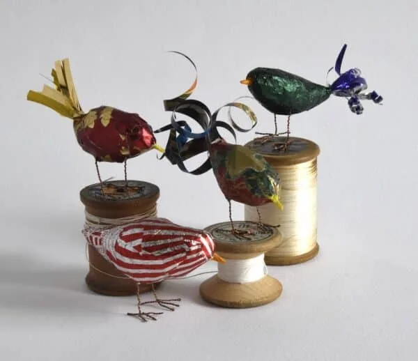 Patty Callaghan - Papier Mache Tiny Birdies