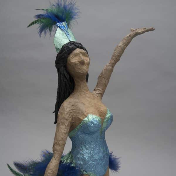 Patty Callaghan - A papier mâché figure