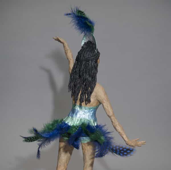 Patty Callaghan - A papier mâché figure