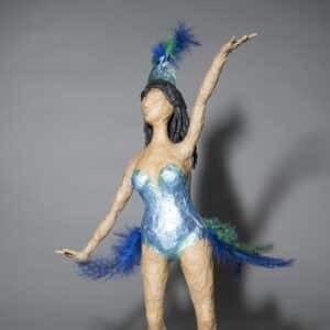 Patty Callaghan - A papier mâché figure