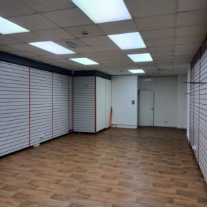 Interior of an empty shop