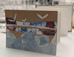 picture of a concertina book