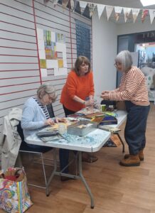 a group of students at an art workshop