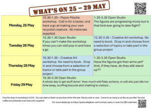 Programme of activities for art workshops